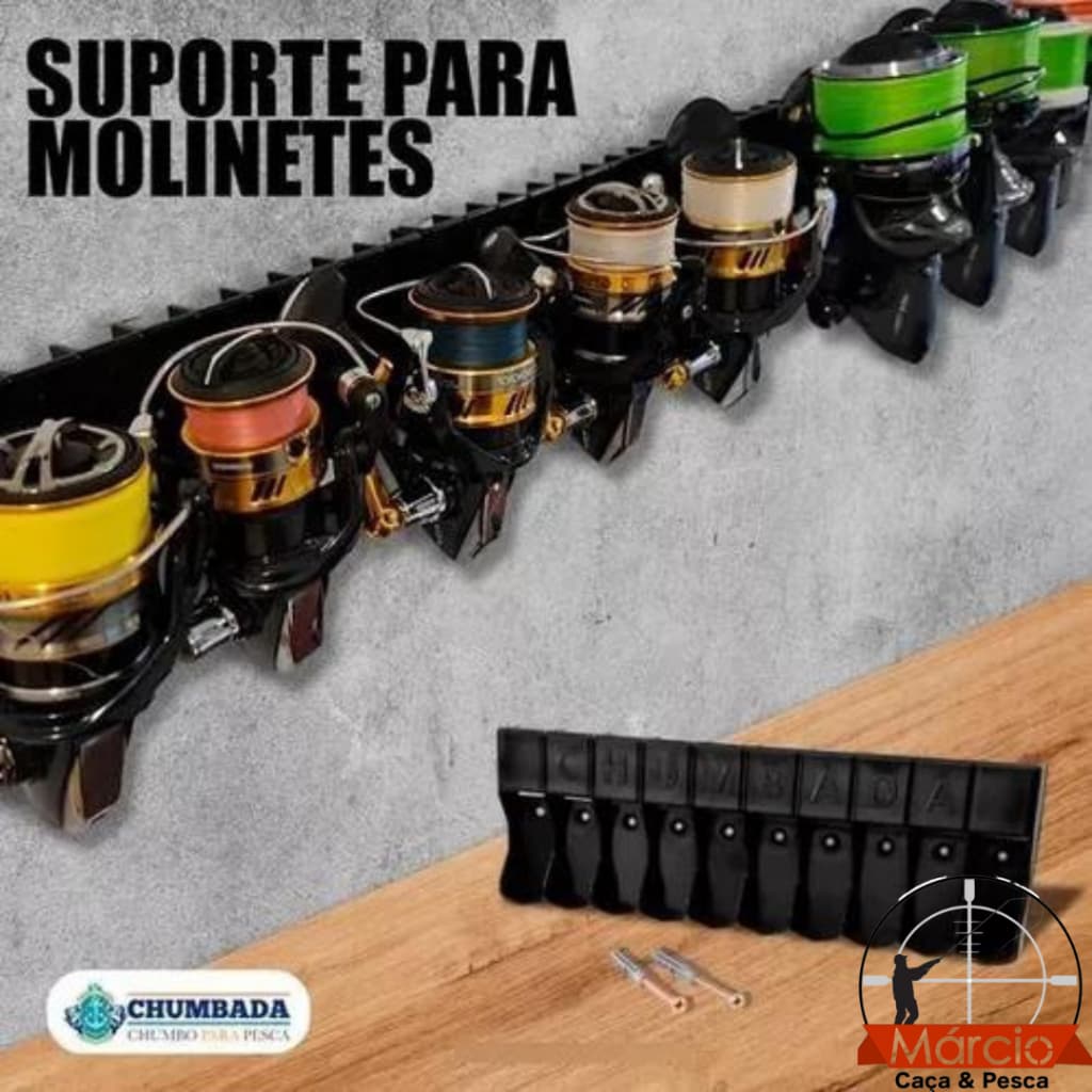 Suporte para Molinetes Chumbada Oficial