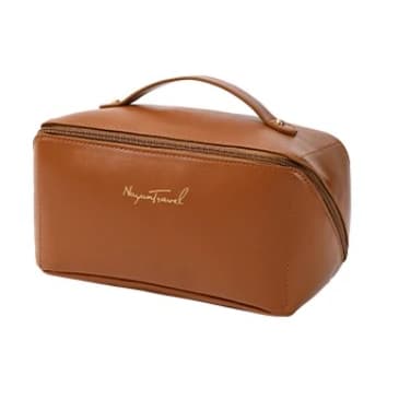 Bolsa de maquiagem portátil cosméticos portáteis FB1080# Gold Ye