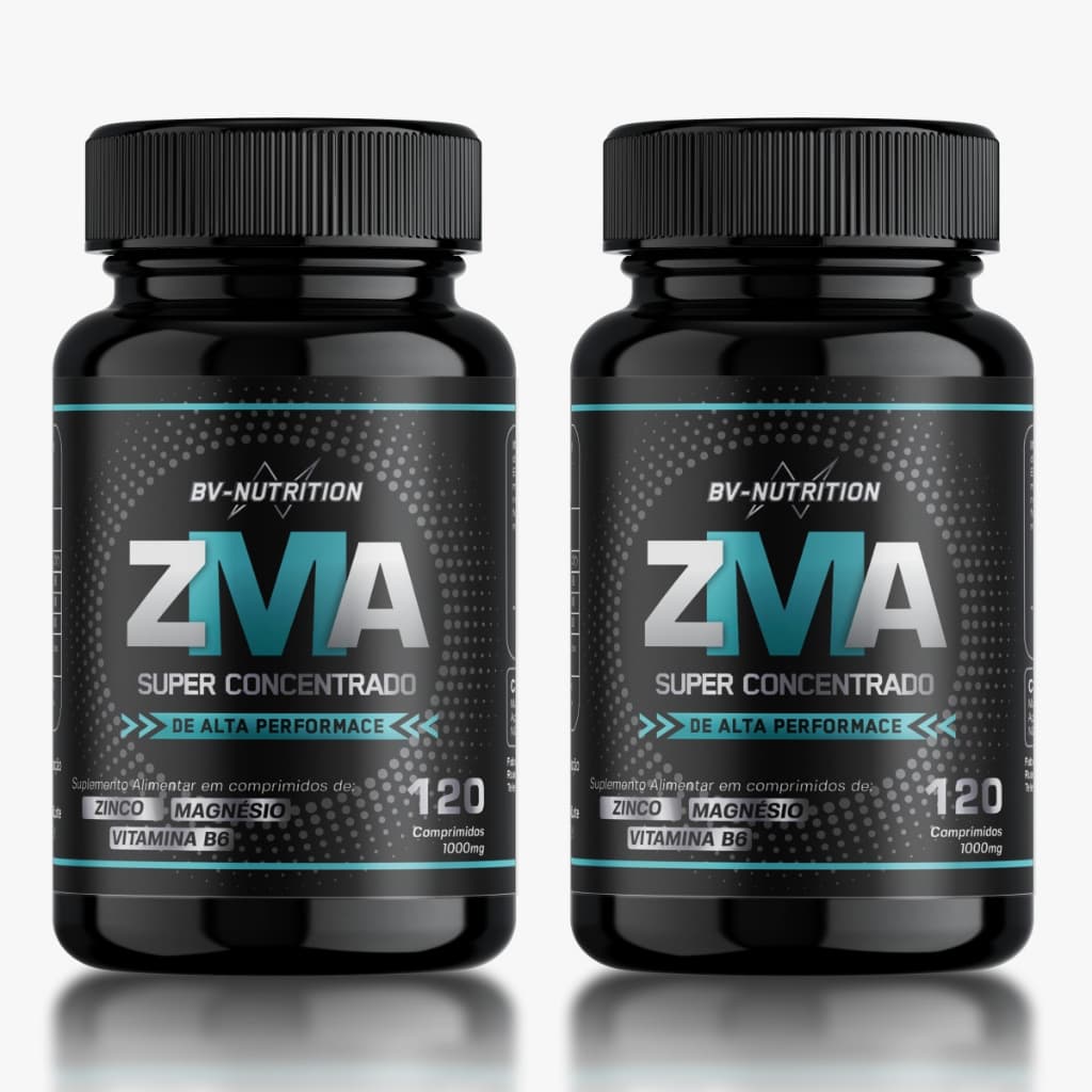 Suplemento em Comprimidos ZMA Super Concentrado 240 Comprimidos Total