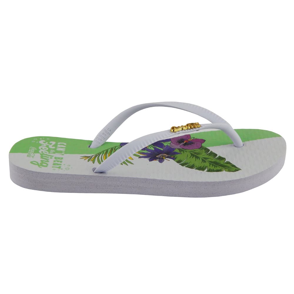 Chinelo Coca Cola Feminino CC3825 Original Presente Mães Mulher Confortável Super Leve Moda Lazer Piscina Envio Imediato