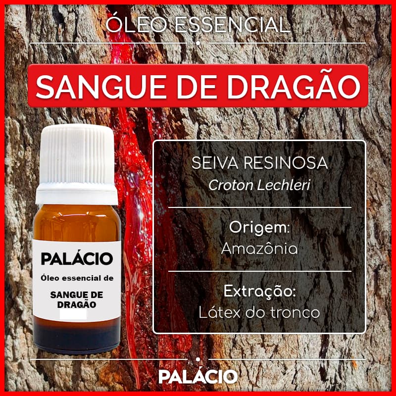 Óleo Essencial de Sangue de Dragão 100% Puro - 10 ml