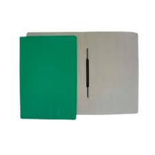 Pasta grampo trilho verde Papel Frama