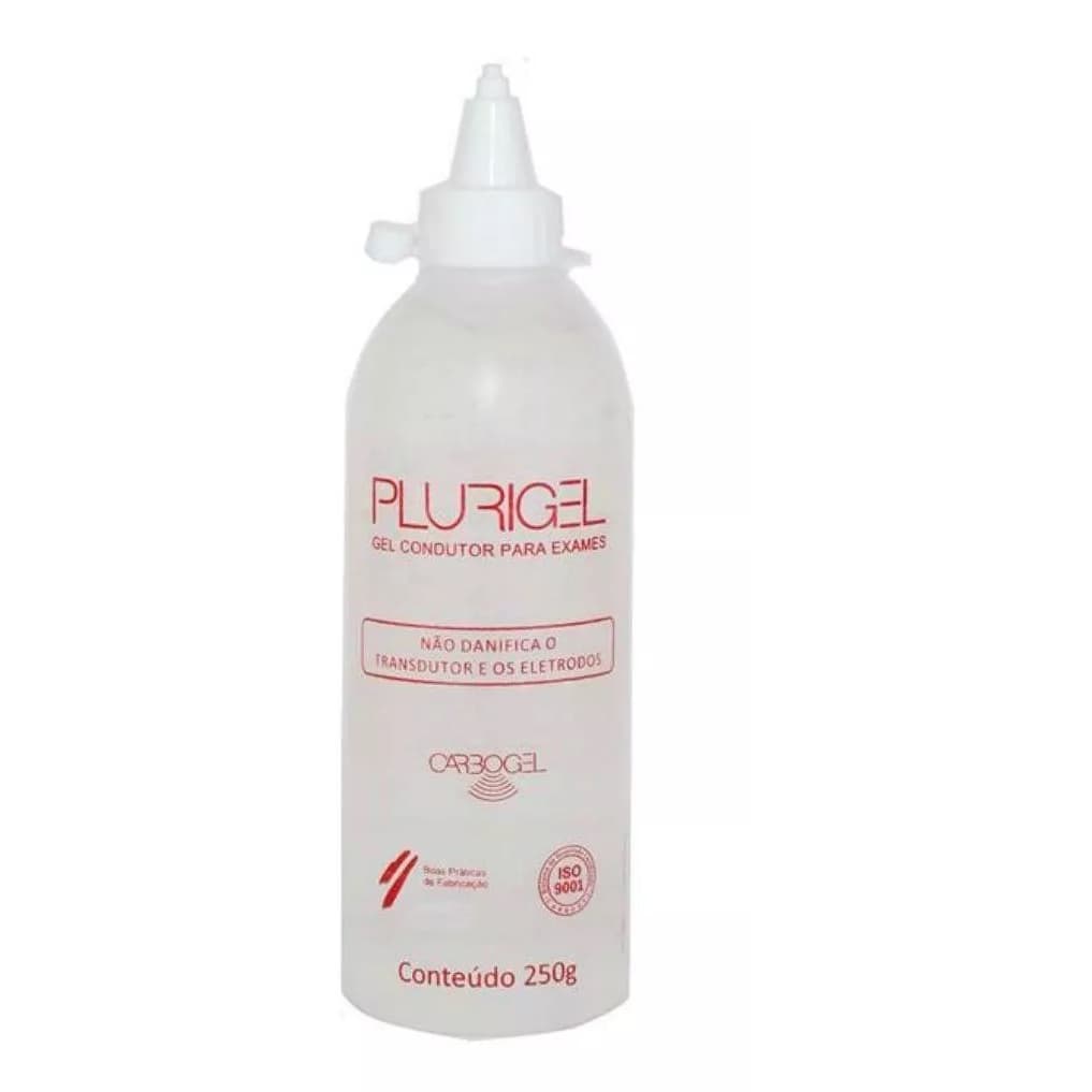 Gel Condutor Incolor 250 Gr Ultrassom Fisioterapia Carbogel