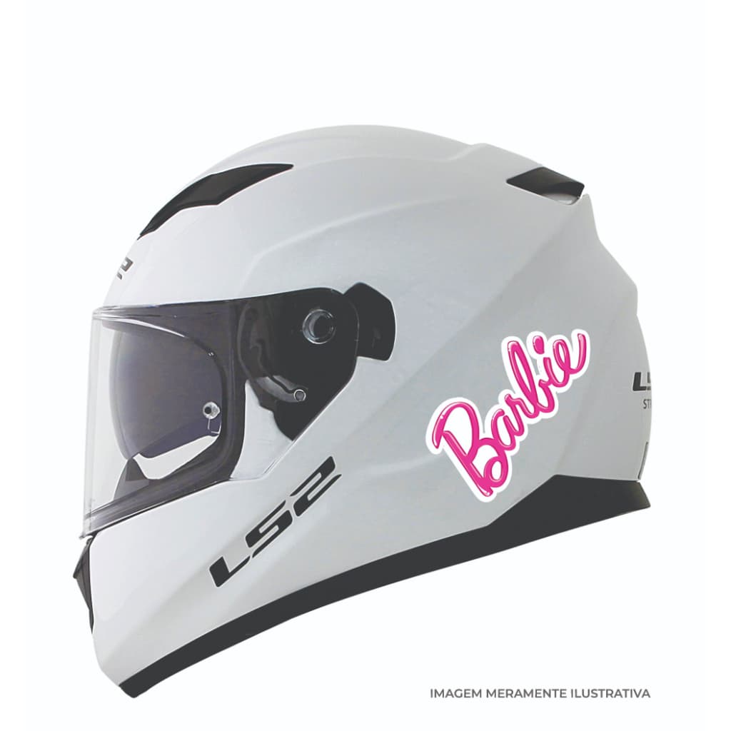 Barbie 1 - Adesivo - Carro / Moto / Notebook / Skate