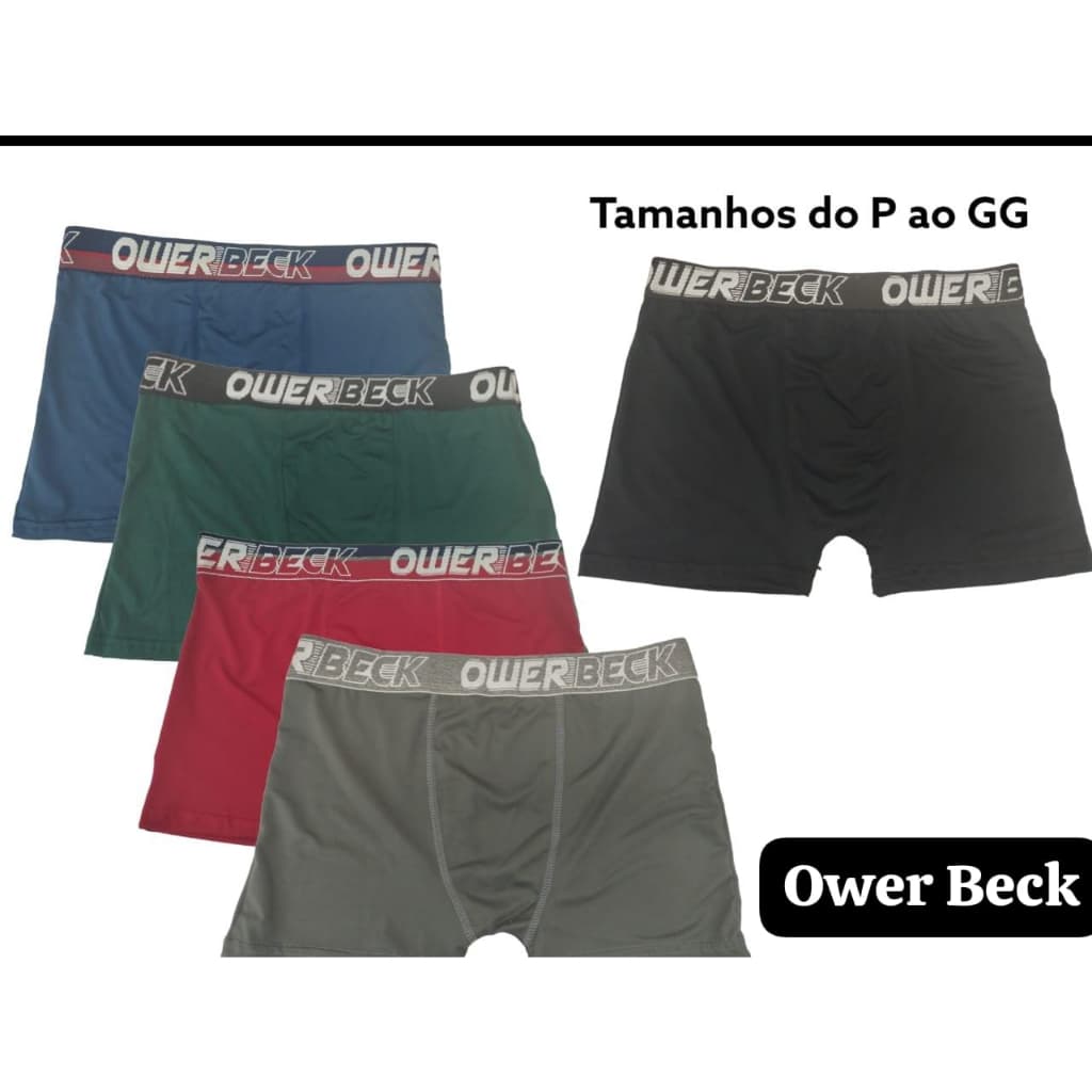 Kit 3 Cuecas Boxer Masculina Coeca Microfibra Original Com Forro De Algodão