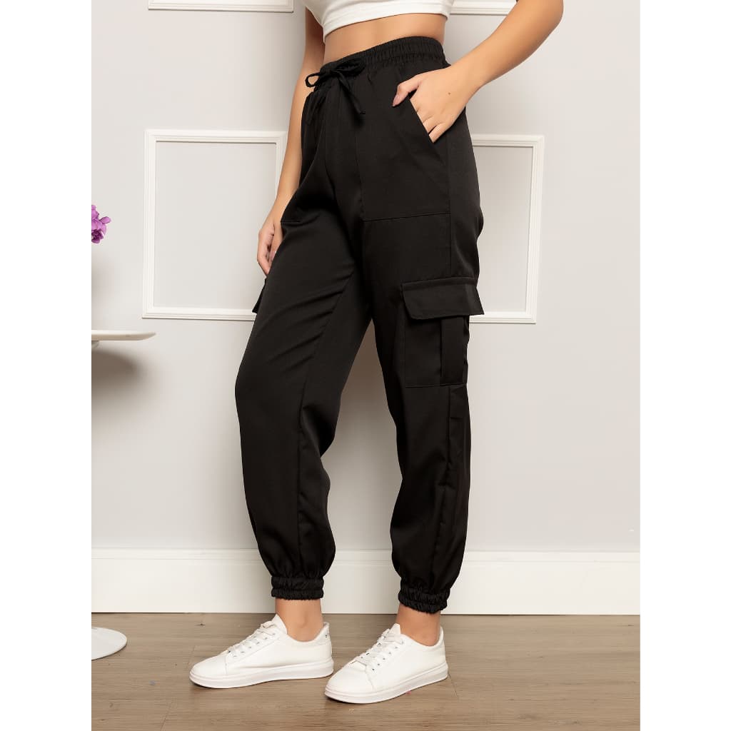 Calça Jogger Alfaiataria Cargo
