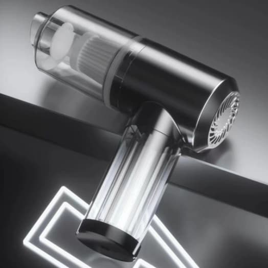 Mini Aspirador Portátil Automotivo Potente Recarregável Premium Sem Fio Profissional Premium Carro E Casa 2000mAh