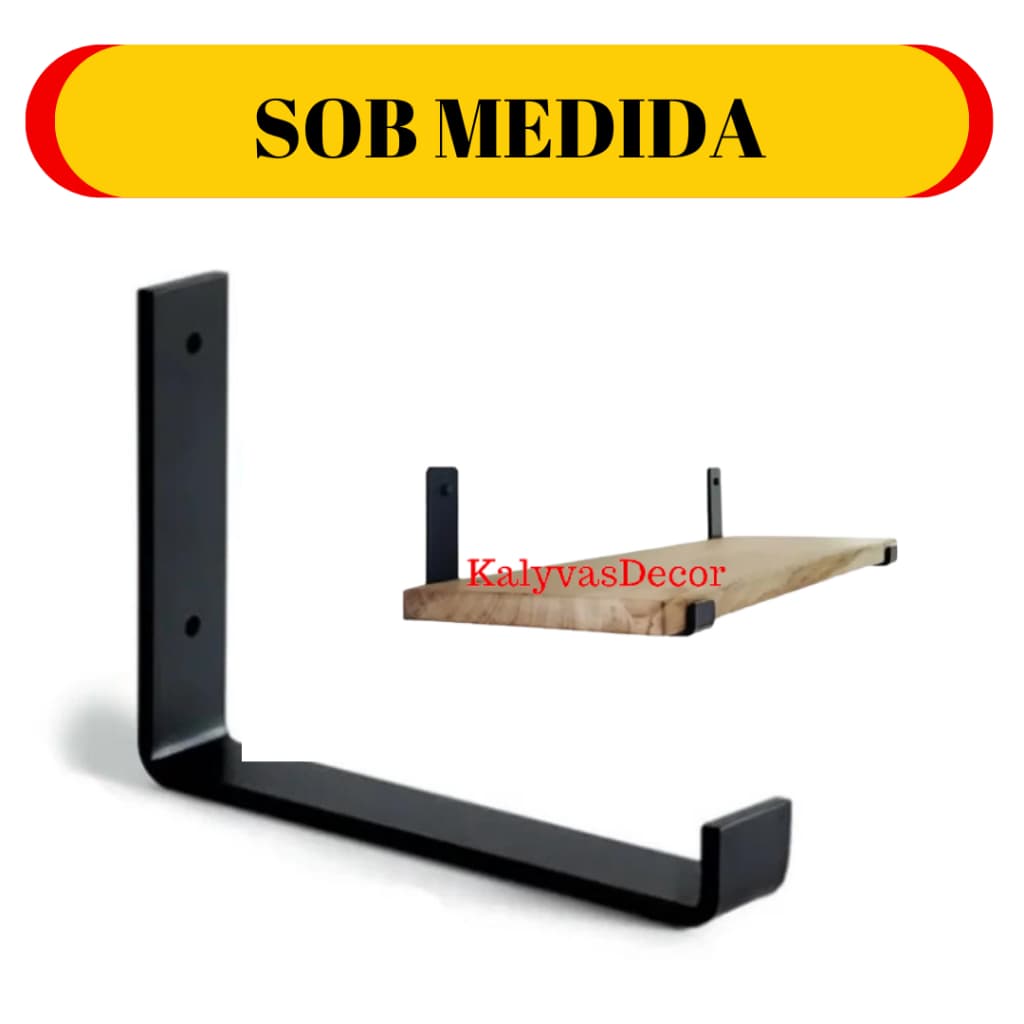 Mão francesa invertida 15cm 7 unidades