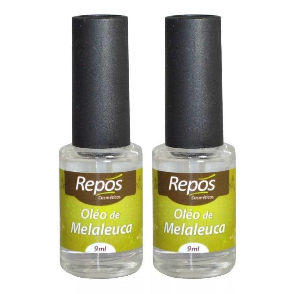 Kit 2 Óleo De Melaleuca 9ml Repos Contra Fungos E Micoses
