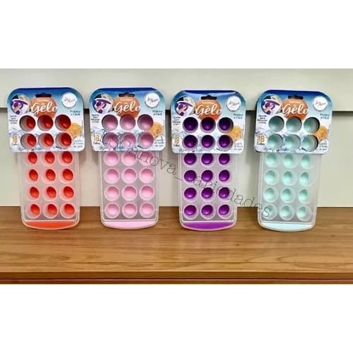 Forma De Gelo Com Base De Silicone Redonda 18 Cubos Chocolate Artesanato