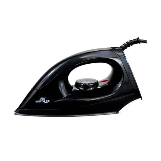 Ferro de Engomar a Seco Preto Útil Eletro 220V
