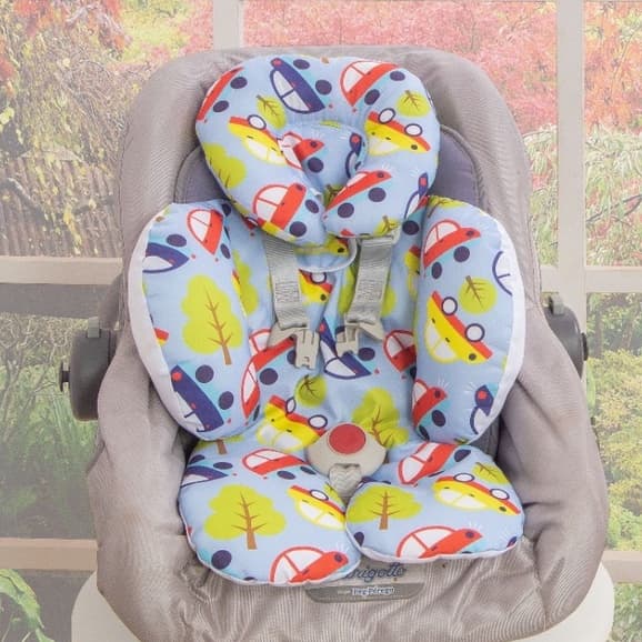 Redutor de Bebê Conforto Almofadas de Apoio Corporal Menino