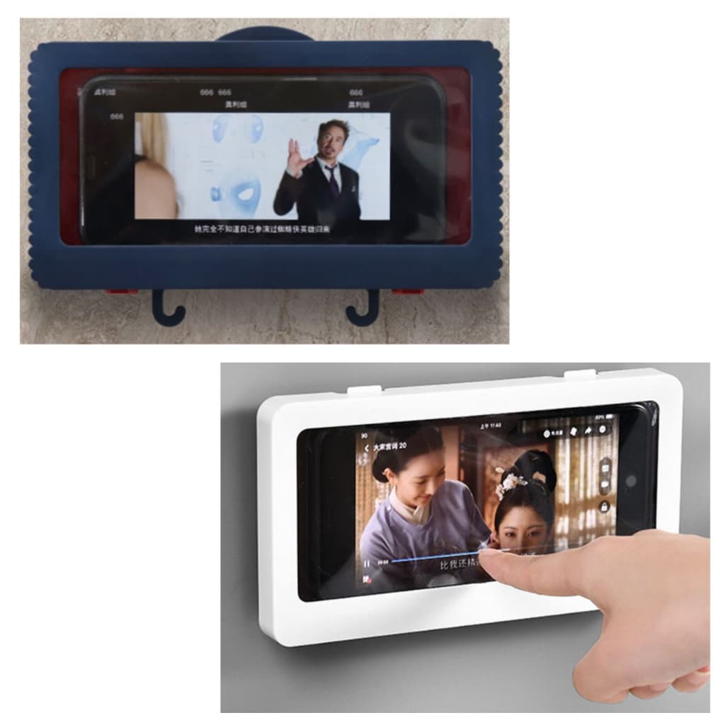 Suporte Para Celular Banheiro Banho Cozinha Smartphone de parede impermeável