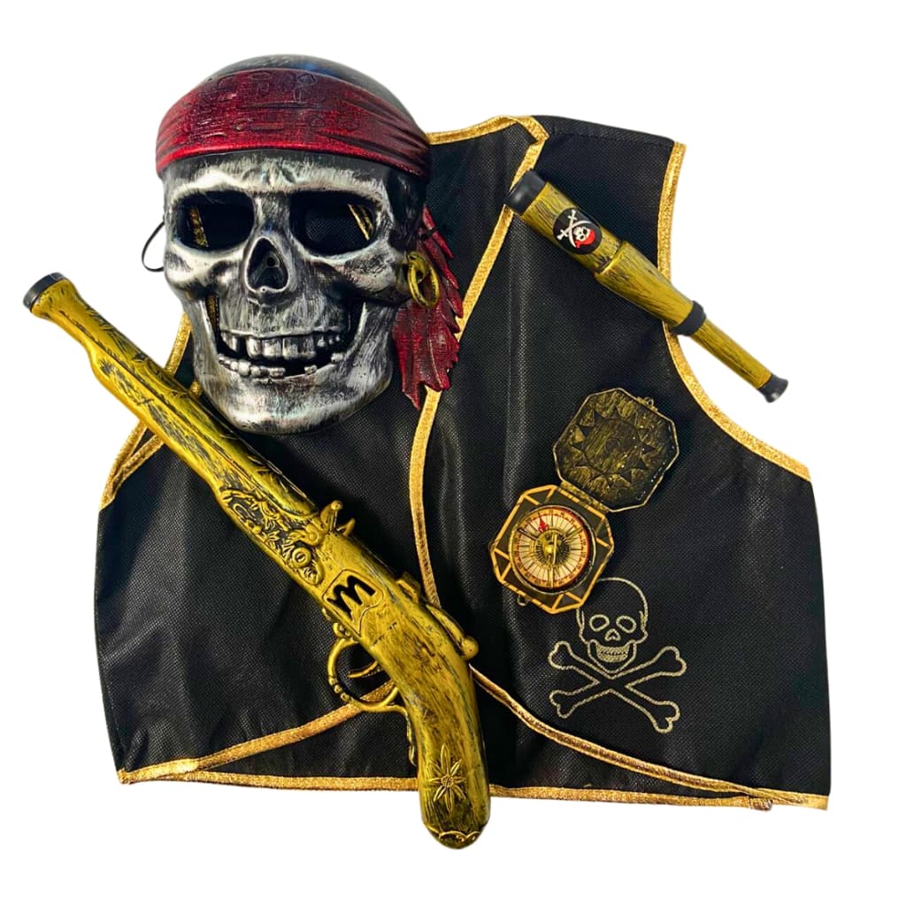 Kit brinquedo Fantasia Pirata Infantil