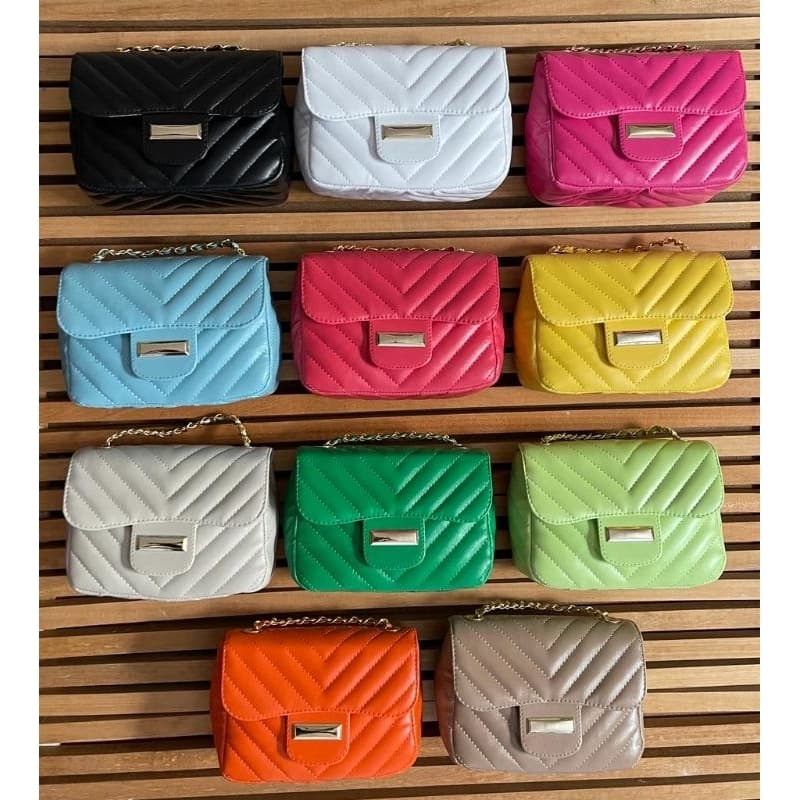 Bolsa Feminina Mini Bag Pequena Transversal Tiracolo com Alça Regulável | Envio Rápido