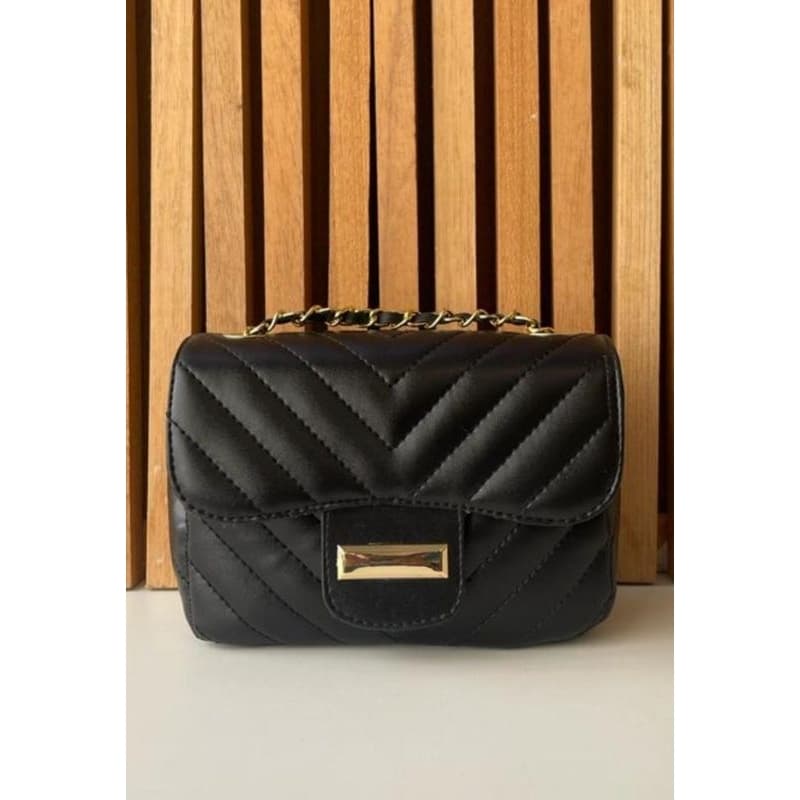 Bolsa Feminina Pequena Mini Transversal Ombro Lateral Alça Corrente Elegante Casual Moda Envio Rápido