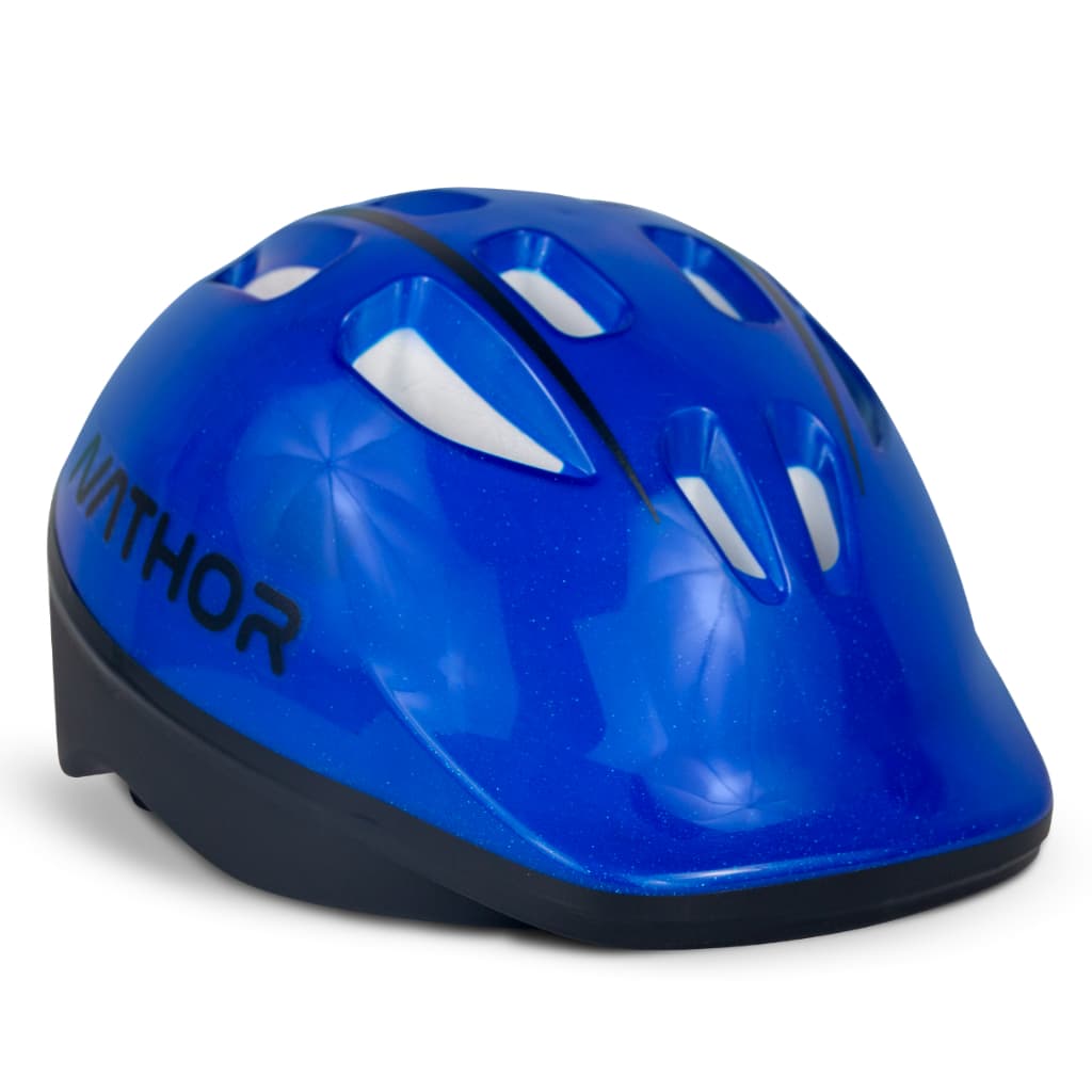 Capacete Infantil Com Regulagem Azul - Nathor