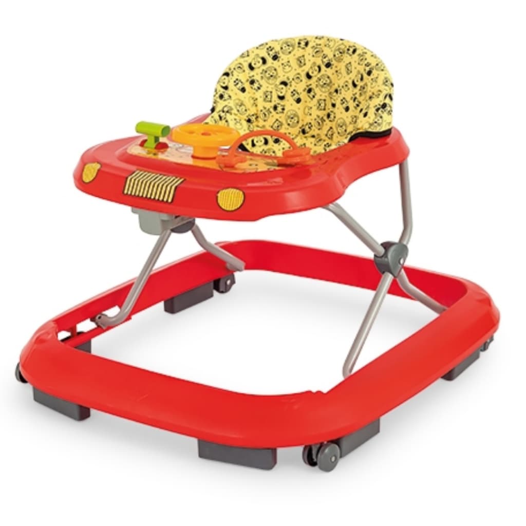 Andador Andaja Infantil Musical para Bebê com regulagem de altura Vermelho - Tutti Baby