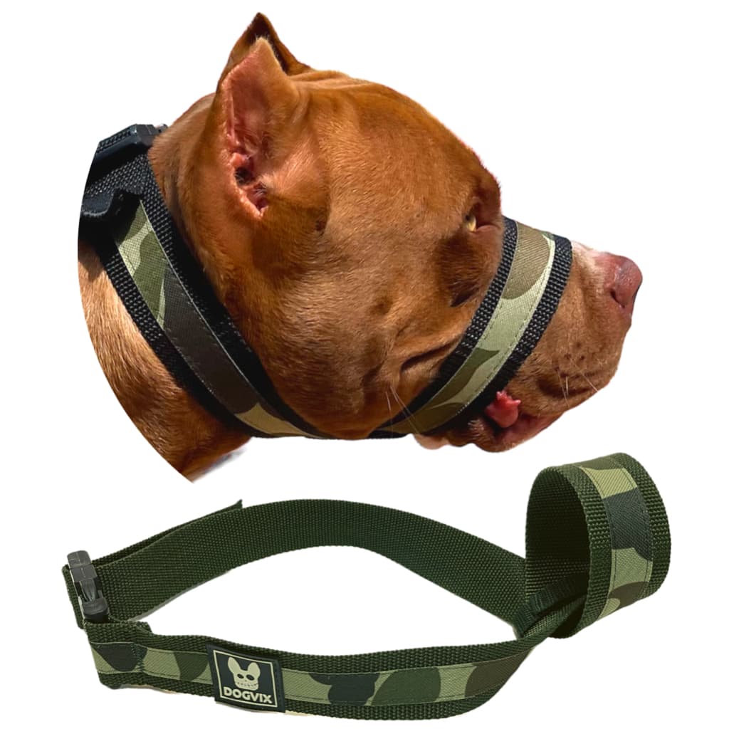 Focinheira Tática Militar Moderna Super Confortável E Segura Dogvix