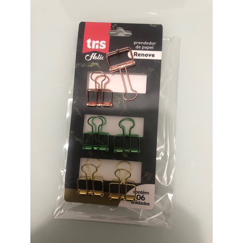Binder Clips Tris Holic Mineral