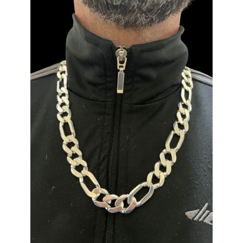corrente grossa prata 925