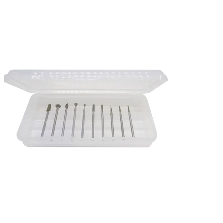 KIT DE BROCAS DIAMANTADAS COM 10 UNIDADES BORDENTE