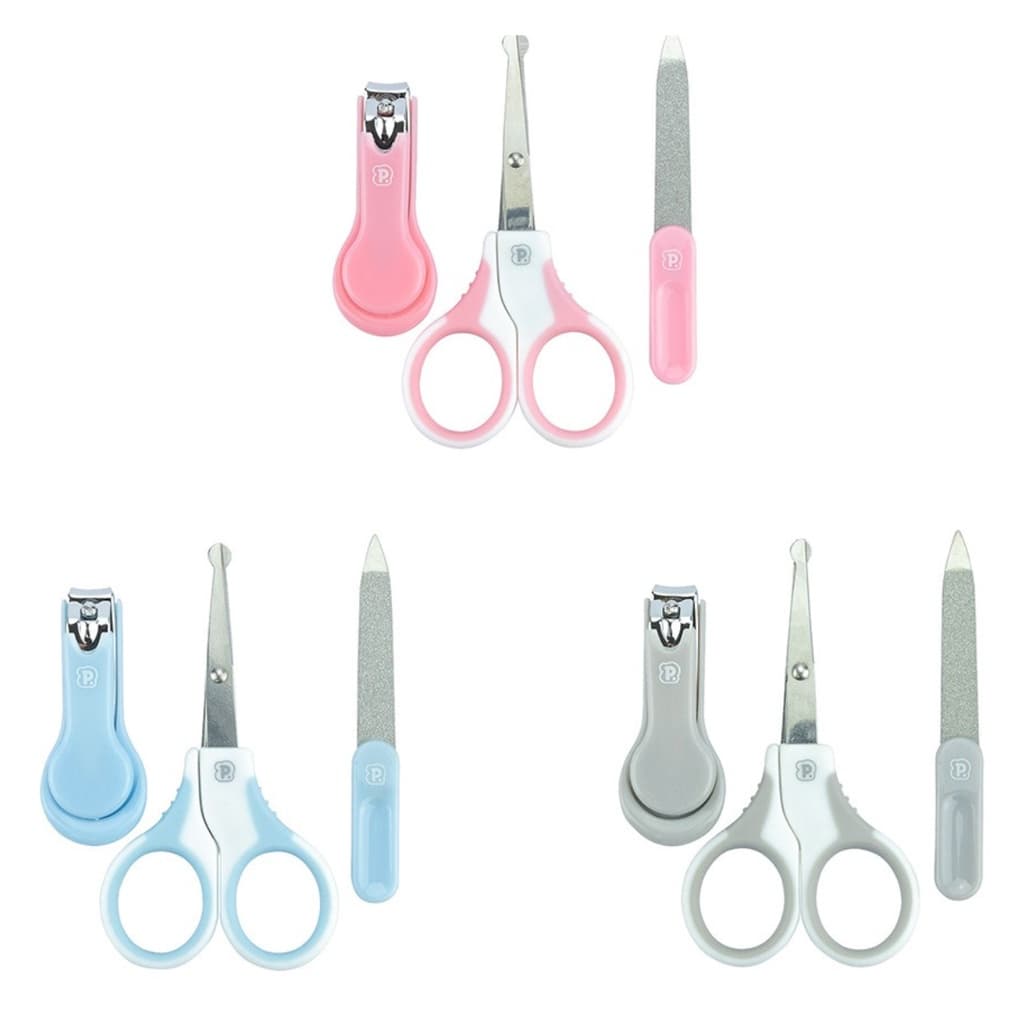 Kit 3 peças higiene para unhas unissex PIMPOLHO (3 cores, escolha!)