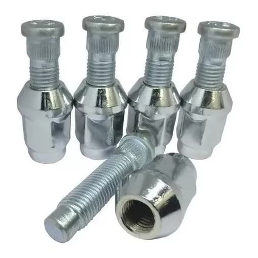 4 Prisioneiro De Roda Com Porca Para Chevrolet Prisma | Onix