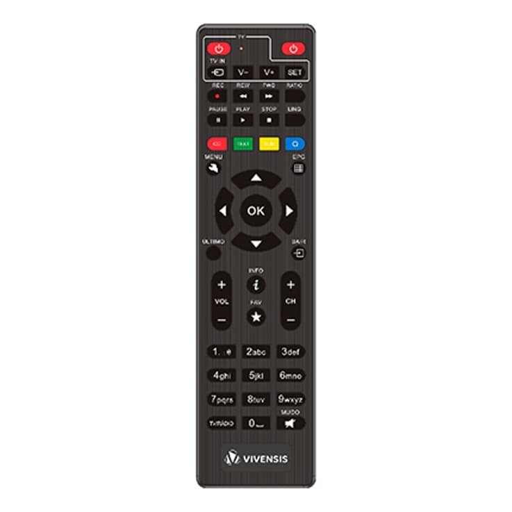 Controle Remoto P/ Receptor Vivensis VX10 Original