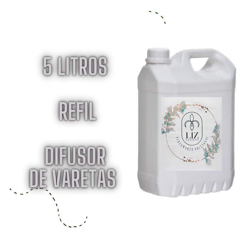 Refil difusor de varetas ambiente aromatizador pronto para uso Liz Aromas