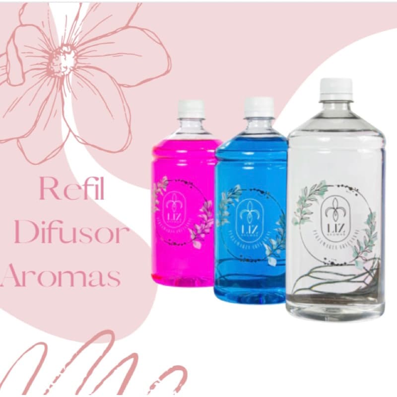 3L Refil Difusor de ambiente varetas pronto para uso