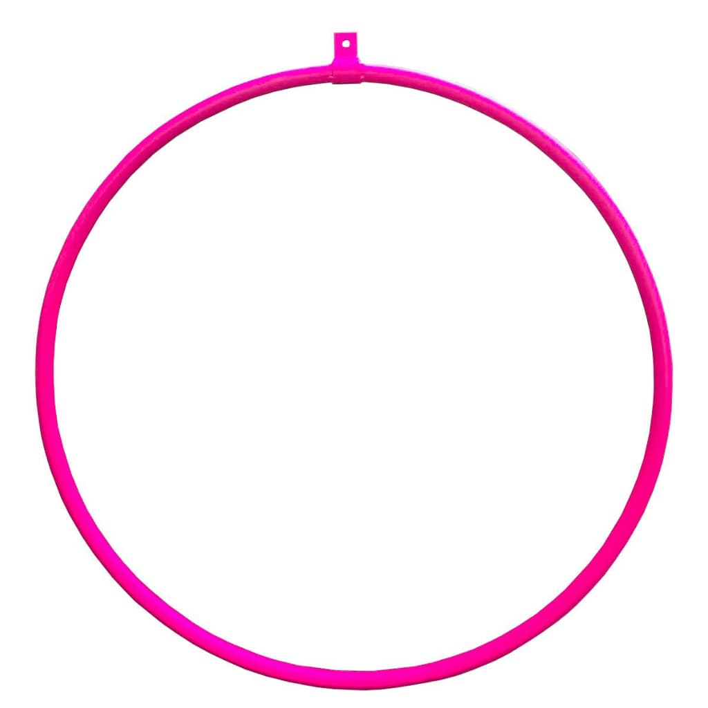 Lira Acrobática Circense rosa Metalica ( Lyra Redonda)