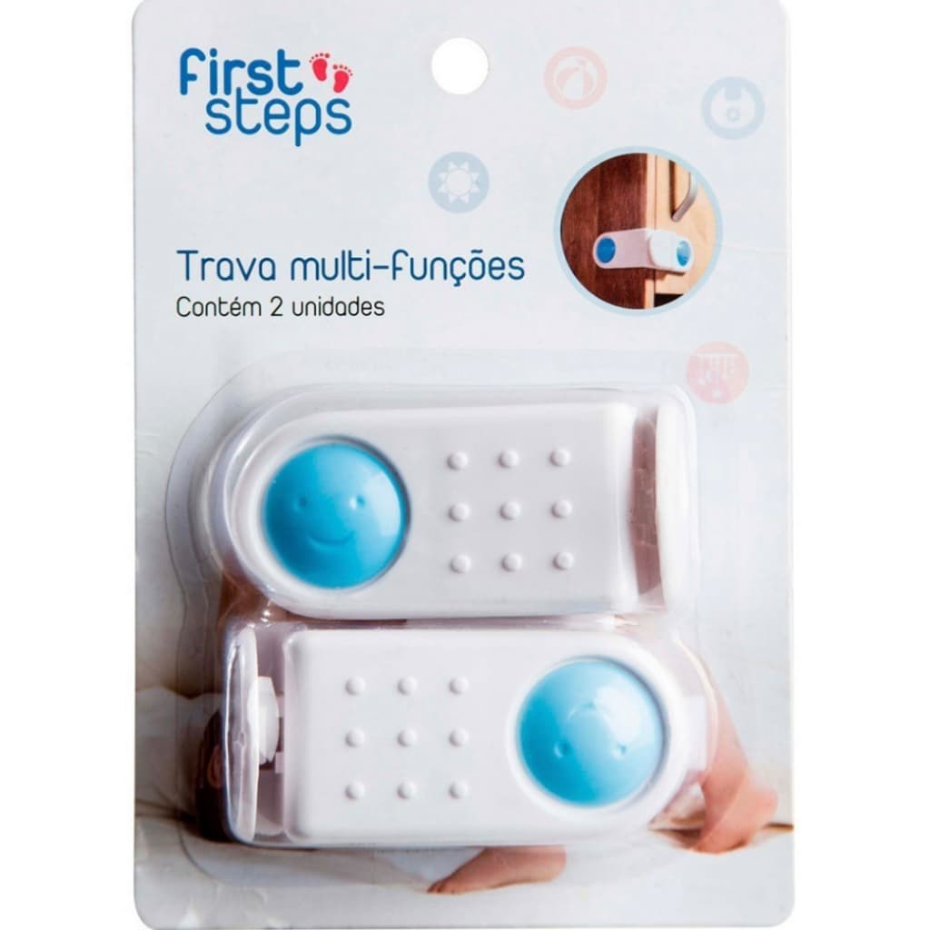 Trava Multi Funções para Gavetas Janelas Portas Firts Steps