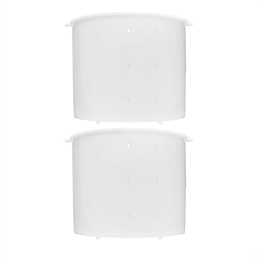 Conjunto 2 Formas Para Queijo Minas Frescal E Ricota 1Kg Fazer Queijo Caseiro Injesul