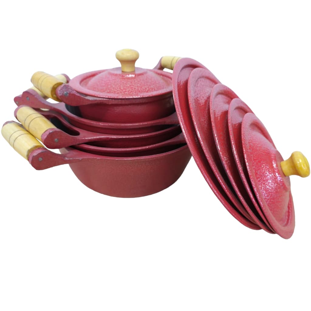 Jogo de Panela Alumínio Fundido Batido com Kit  de 5 panelas
