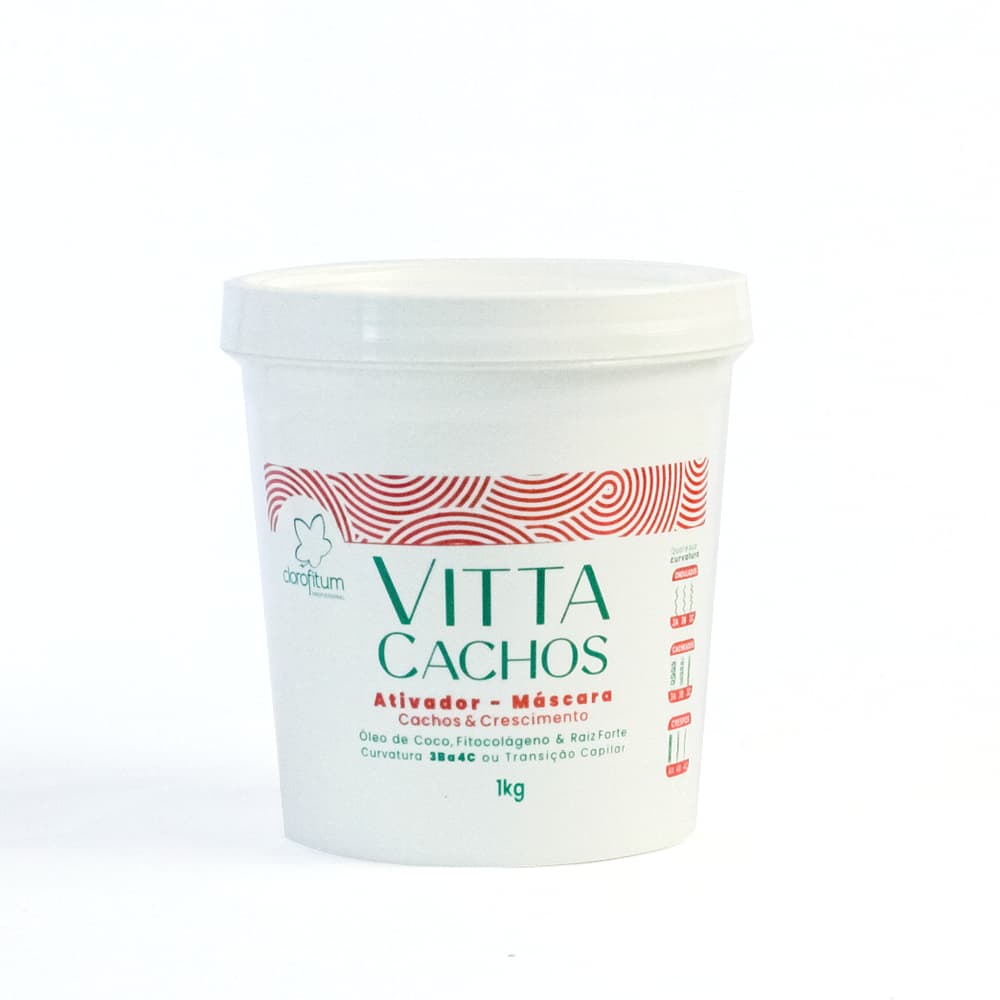 Vitta Cachos Ativador Máscara (1000g) Clorofitum