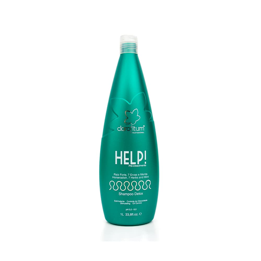 Shampo Help Detox  Pró-Crescimento 1000ml Clorofitum