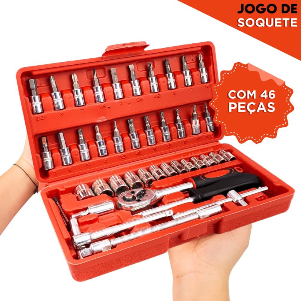 Jogo de Chaves Catraca Soquete e Chave Allen - Completo NYBC