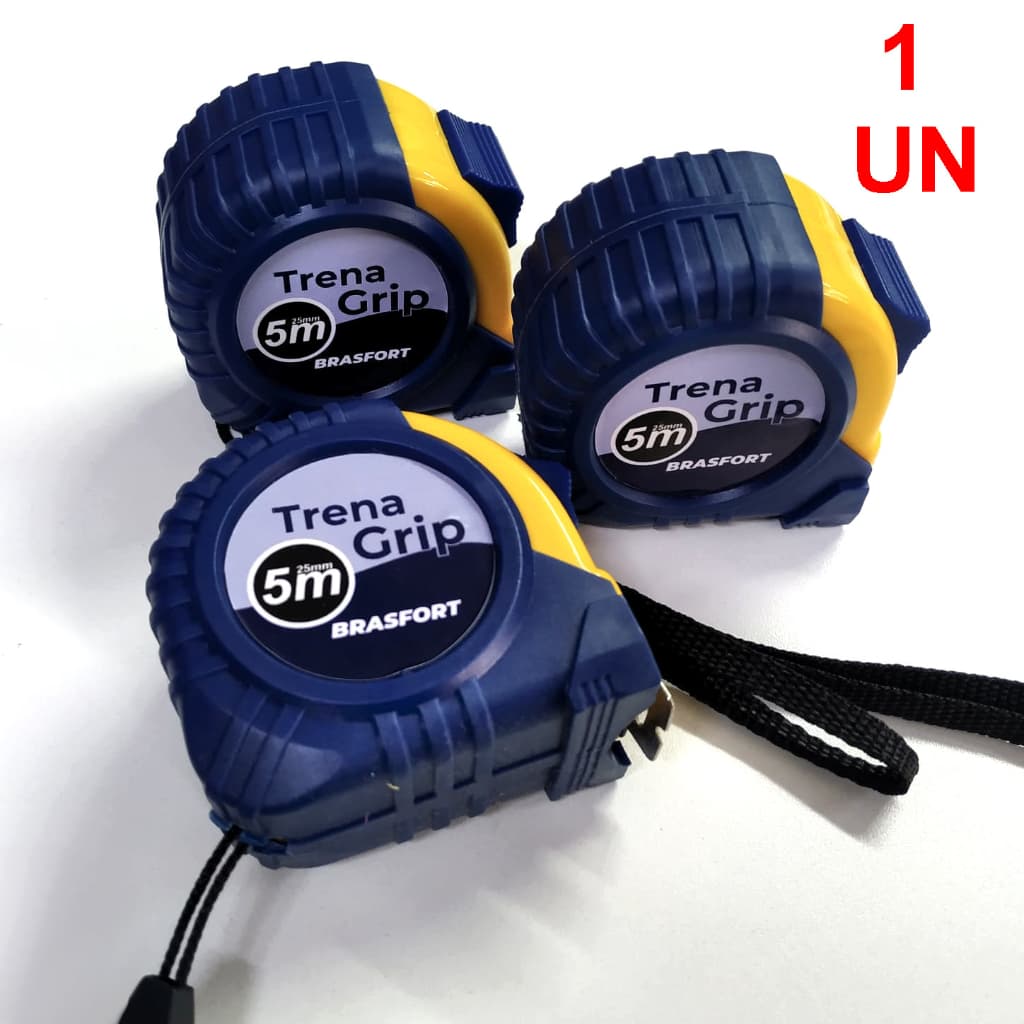 Trena Emborrachada Brasfort Grip 5 M X 25 Mm Profissional