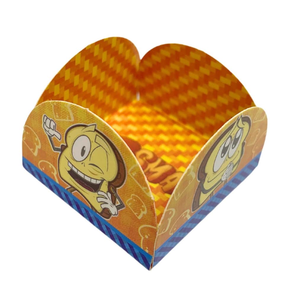 Kit 40 Porta Forminha Serie Osmar A Primeira Fatia Do Pão De Forma Festcolor - Filme 2019 / Desenho / Infantil