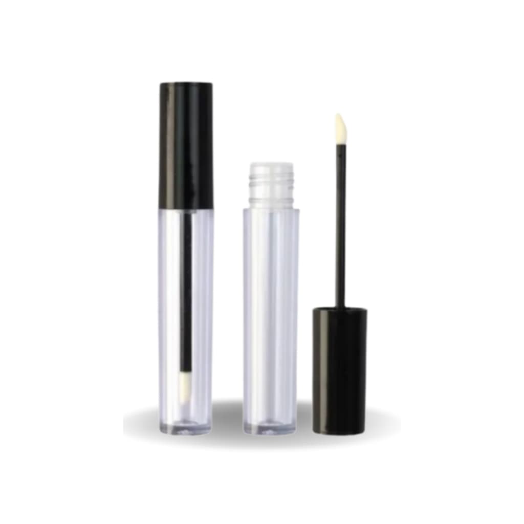 Kit 5 Embalagens Tubo Para Batom Liquido Gloss Labial 4,5ml Uso Profissional Salão de Beleza