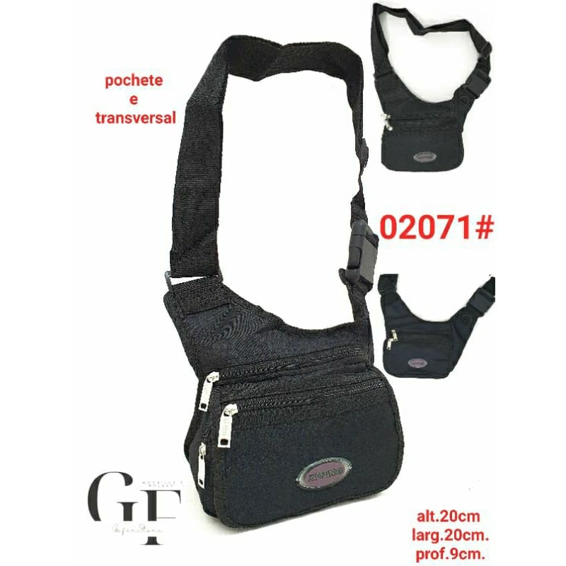 Porchete trasversal unisex 02071