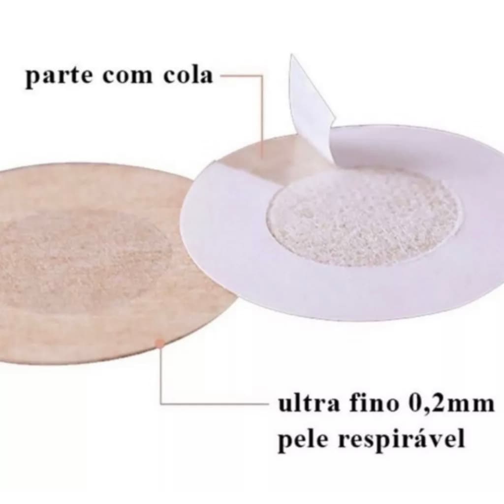 Adesivo Protetor Mamilo Bico Aureola Tapa Seios 10pcs