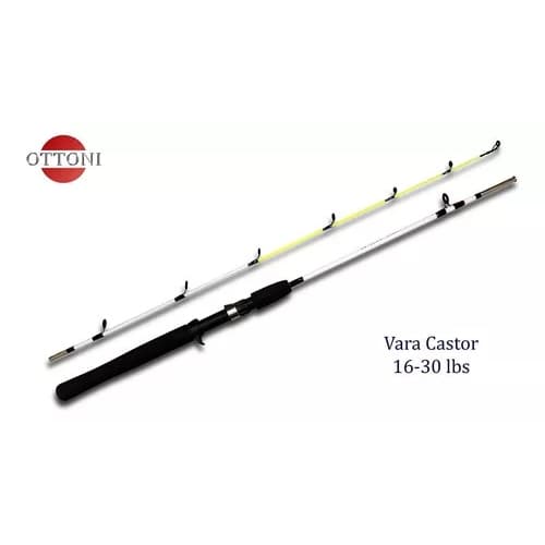 Vara Pesca Para Carretilha Ottoni Castor 1,50m- 16-30lbs Pescaria!