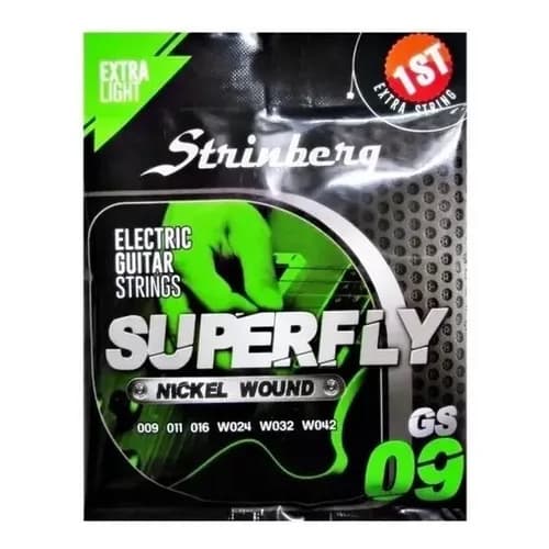 Encordoamento Guitarra Strinberg GS-09 0.09 Cordas Nickel