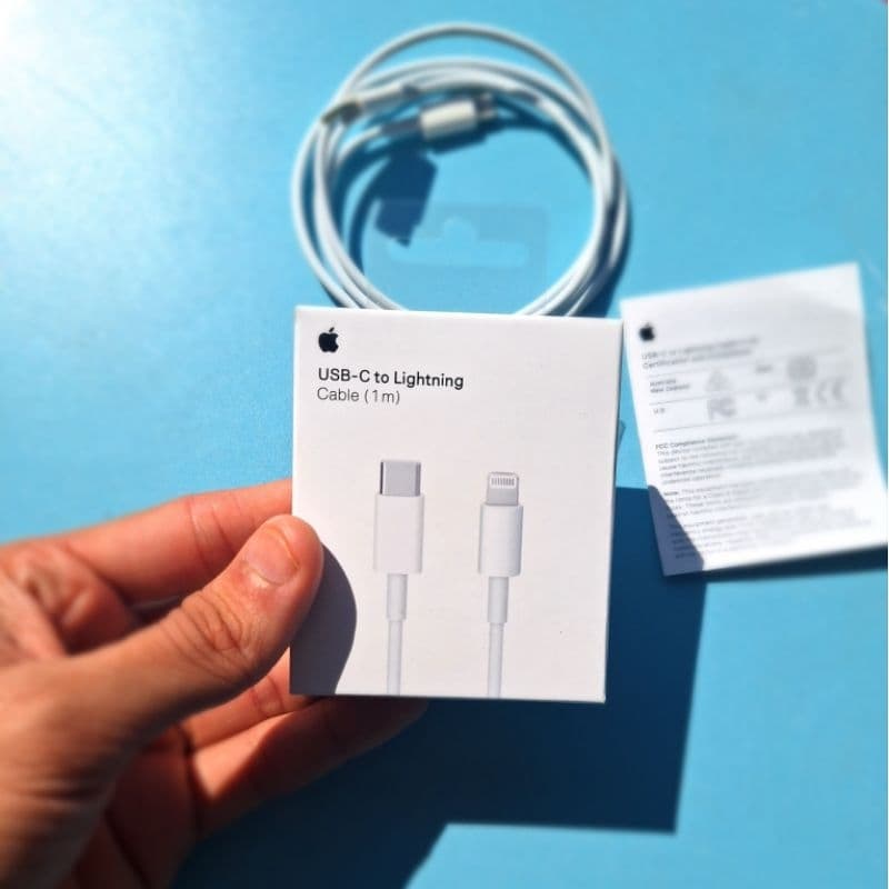 Cabo iPhone Tipo C  Original Apple 1m Carregamento Rápido iPhone 11 12 13 Cabo Novo Lacrado