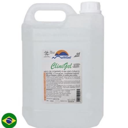 Gel Condutor Para Ultrassom, Depilação a laser e outros procedimentos CLINIGEL - ULTRA GEL