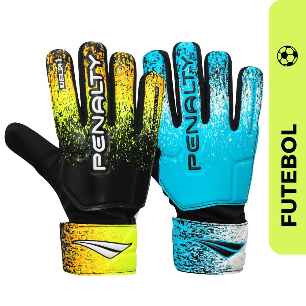 Luva de Goleiro Penalty Infantil Delta 1 Para Todos os Pisos