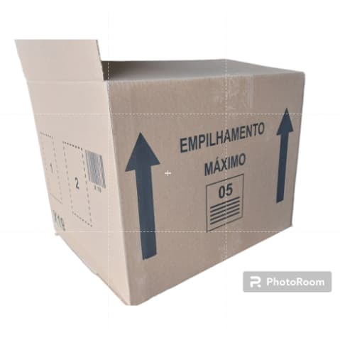 KIT 5 CAIXAS DE PAPELÃO 49X38X38 PARA MUDANCA E E-COMMERCE REFORÇADA