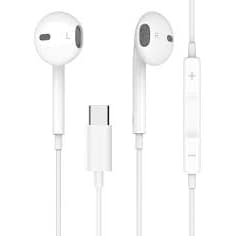 Fone de ouvido tipo C reforçado para Samsung A54 A34 A14 A24 M53 M62 G73 A33 M14 M54